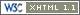 page valide XHTML 1.1