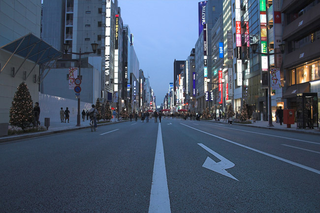 Ginza area - November 2006 - Tokyo