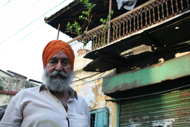 Sikh dans la rue - Avril 2007 - Kolkata