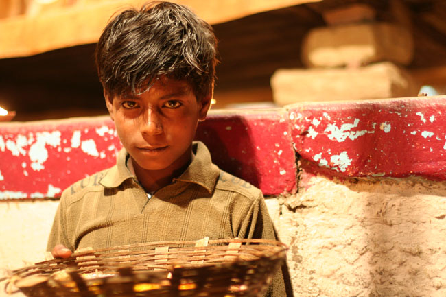 On Dasaswamedh Ghat - April 2007 - Benares