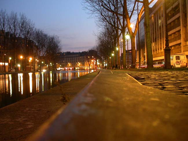 canal Saint-Martin - february 2005 - Paris