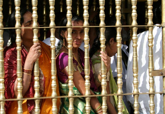 Temple  de Tirupati #1 - Janvier 2006 - Tirupati (Tirumala) - India