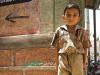 Shy kid in the street - June 2006 - Trichy