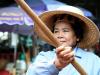 Marché flottant - Août 2006 - près de Bangkok